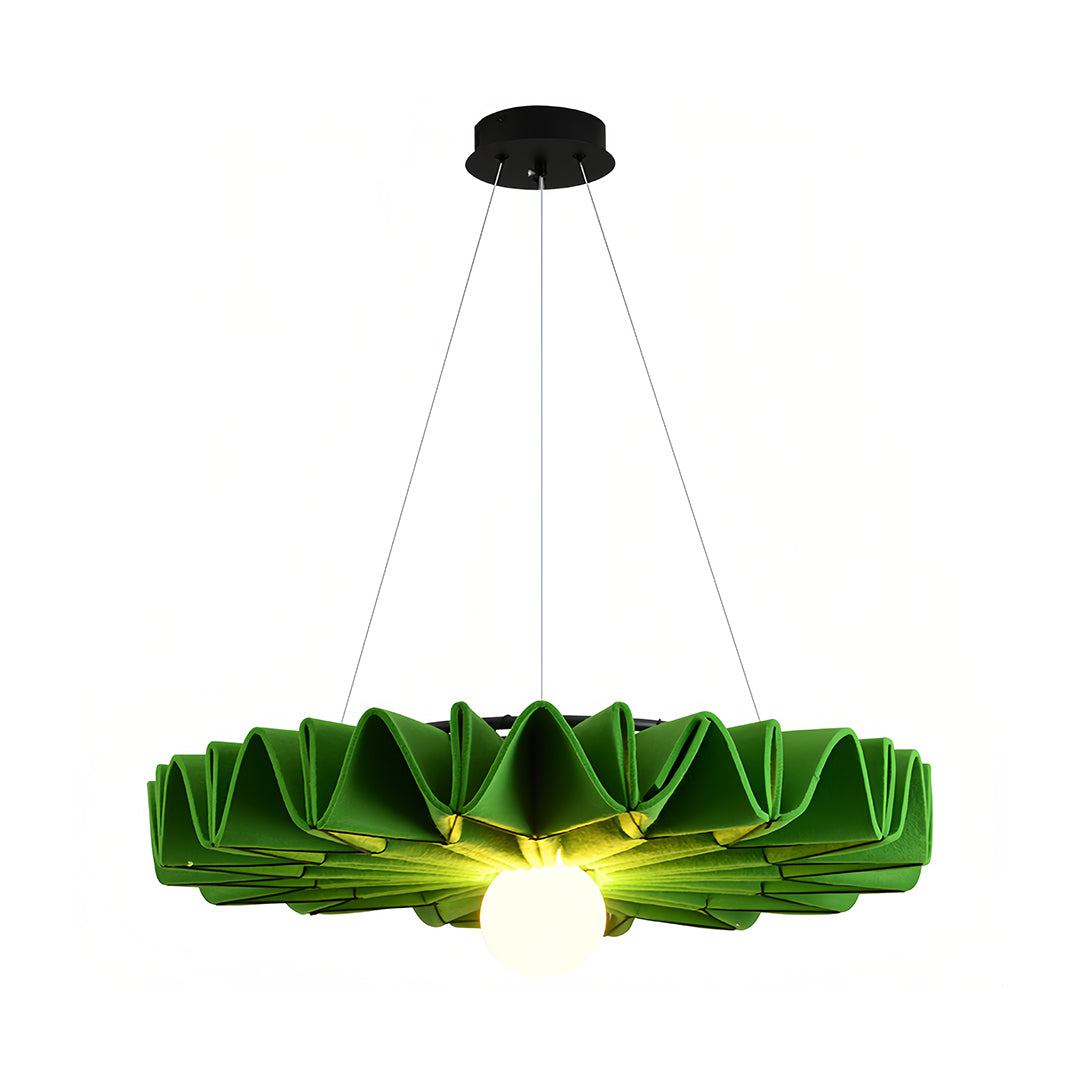 Large Diameter Felt Cloth Chandelier - view 4