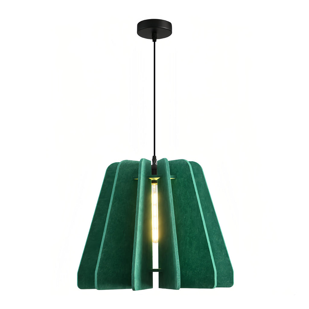 Single Environmental Felt Pendant Light - view 3