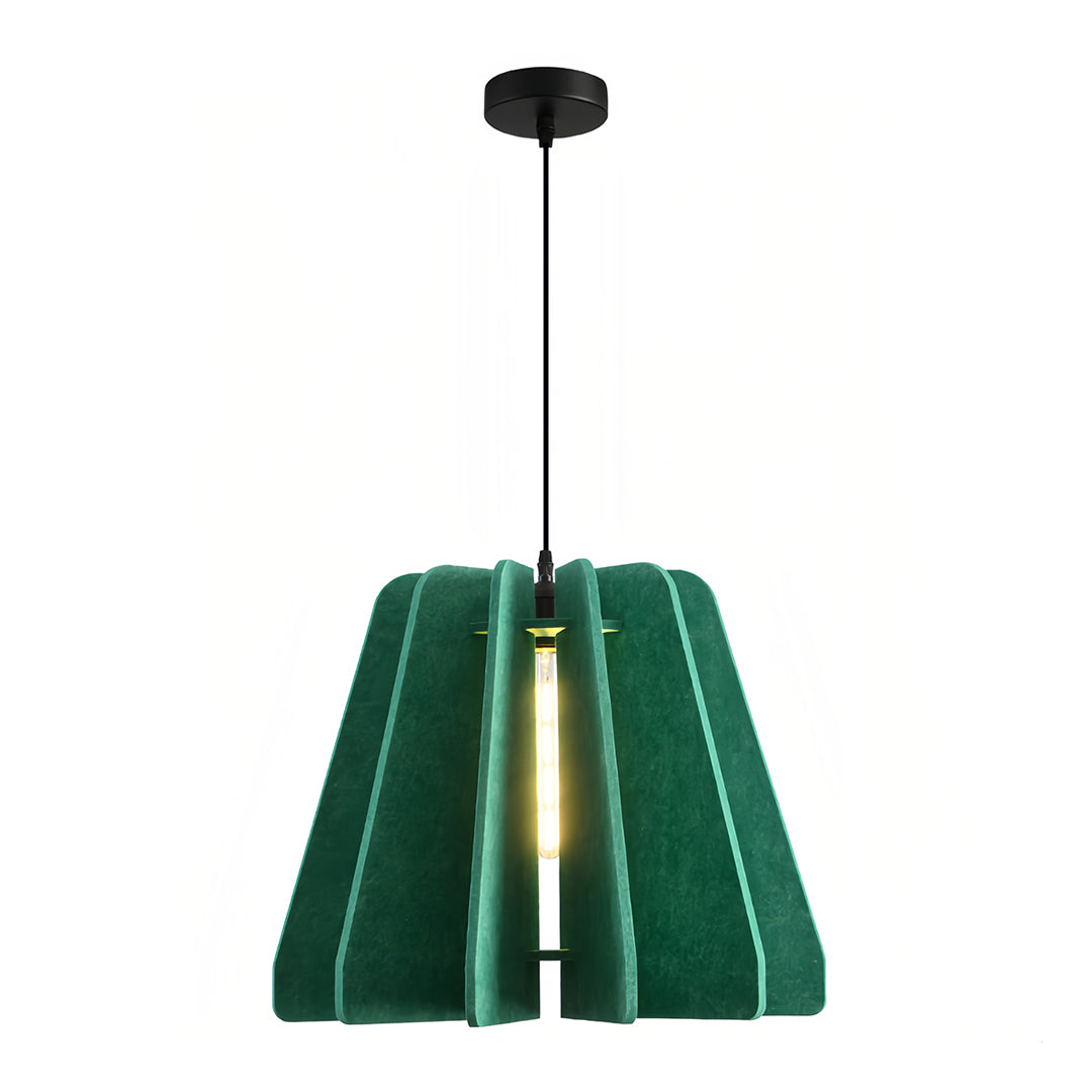 Single Environmental Felt Pendant Light - view 3
