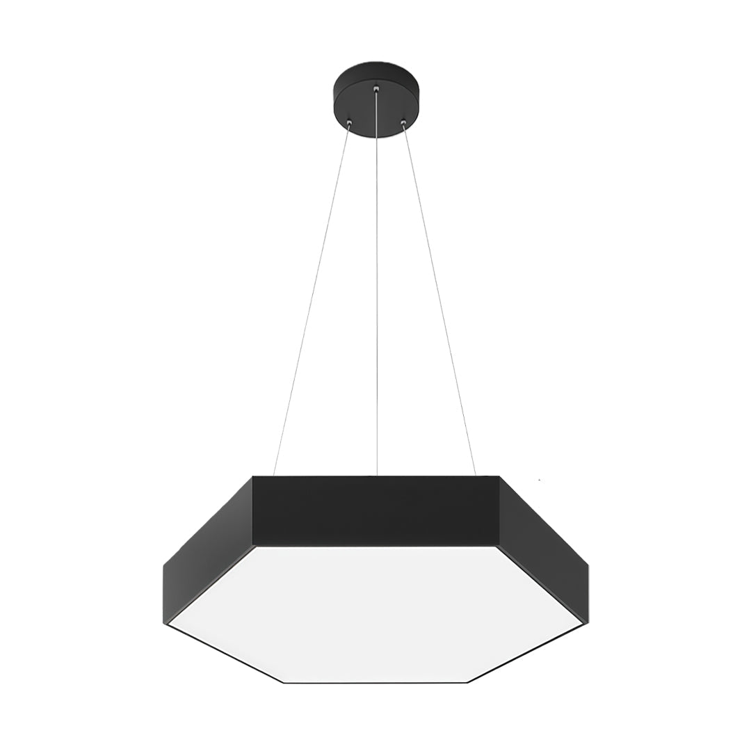 Modern Geometric Hexagonal LED Chandelier - view 2