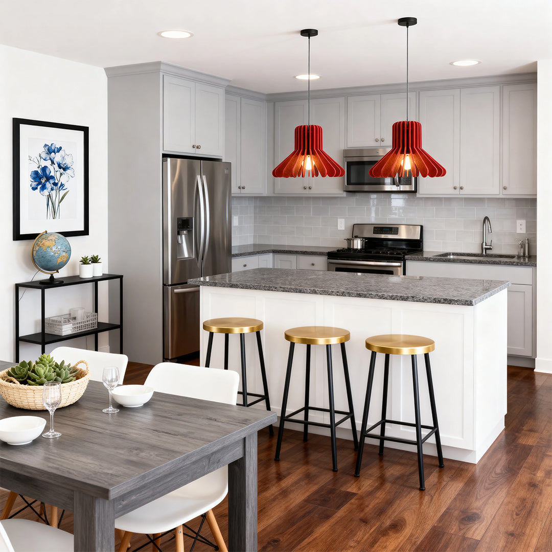 Wren Felt Acoustic Pendant (14"–20")