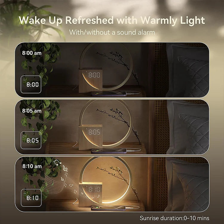 TouchGlow Alarm Night Light