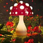 MushGlow Mushroom Table Lamp (8"–12")