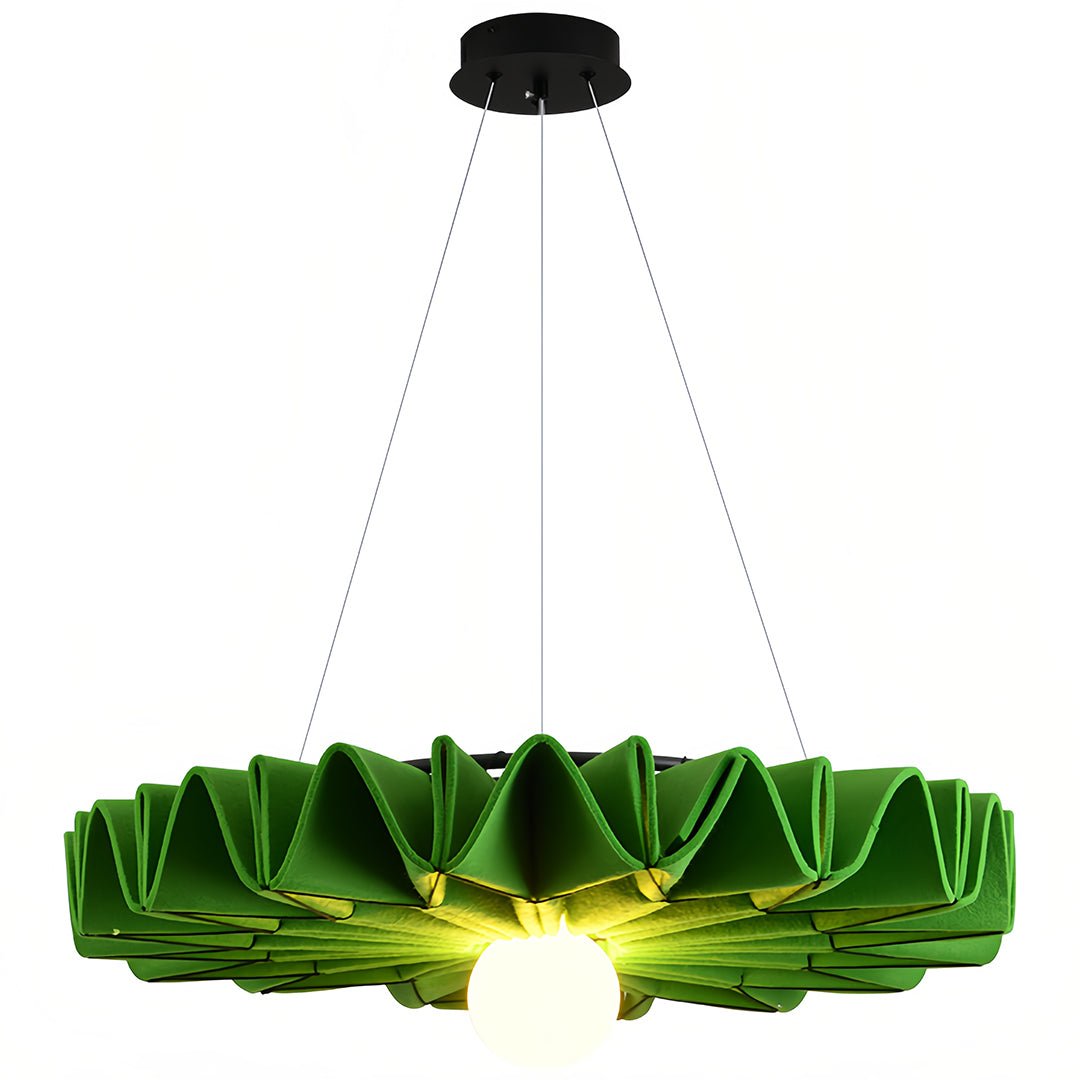 Echo Felt Acoustic Pendant (24"–39") - LivingLX