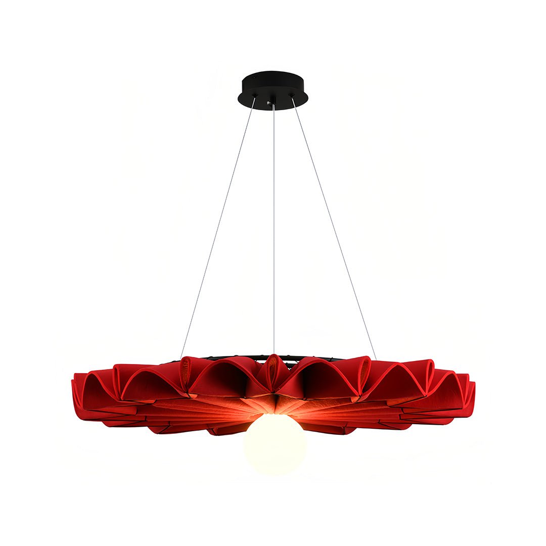 Echo Felt Acoustic Pendant (24"–39") - LivingLX