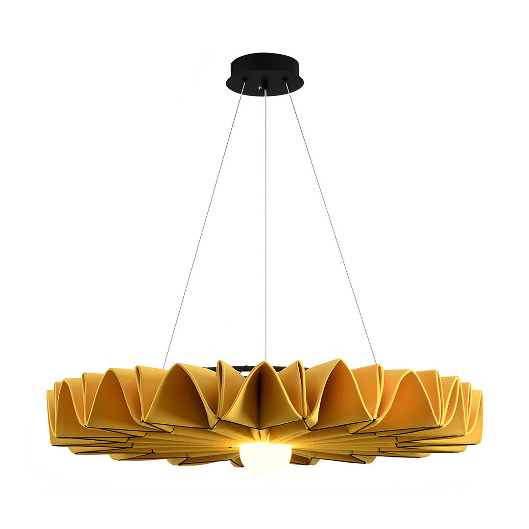 Echo Felt Acoustic Pendant (24"–39") - LivingLX