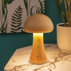 MushRoomGlow Beech Wood Lamp