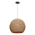 Japanese Raffia Zen Paper Pendant Light