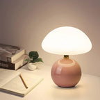 LumiCéram Ceramic Mushroom Lamp