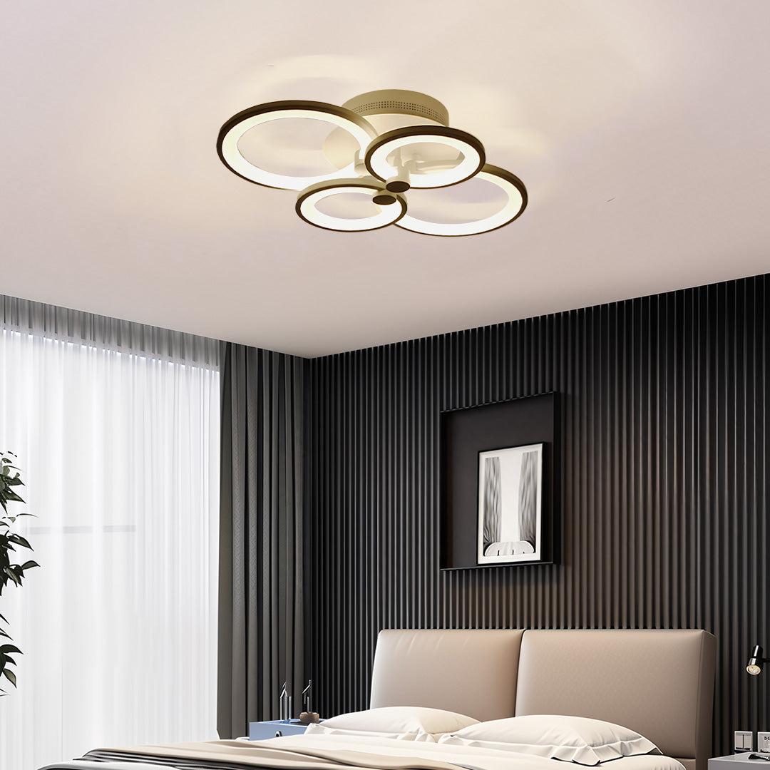 Halo Ring Semi-Flush Mount (16"–31")