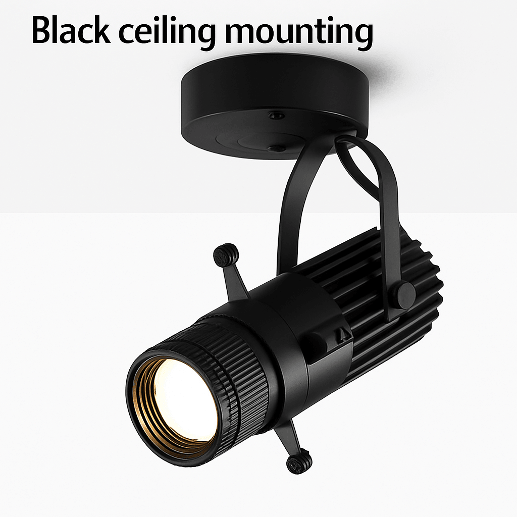 Focus Adjustable Beam LED Spotlight | Surface or Track Mount COB - LivingLX