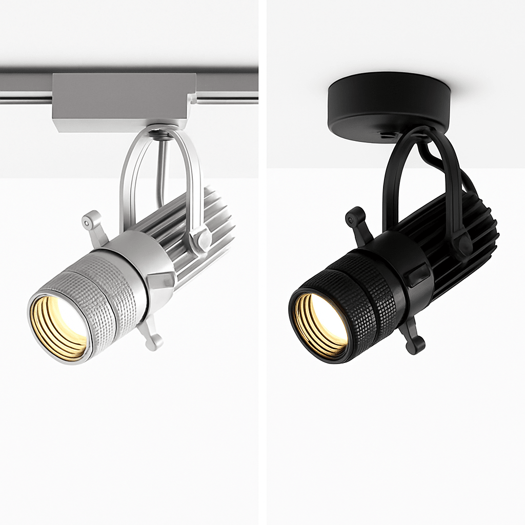 Focus Adjustable Beam LED Spotlight | Surface or Track Mount COB - LivingLX