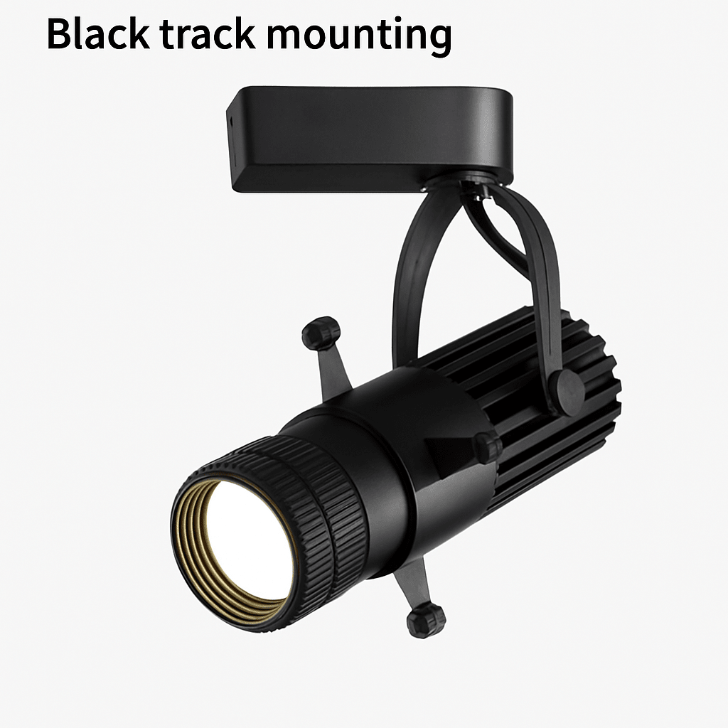 Focus Adjustable Beam LED Spotlight | Surface or Track Mount COB - LivingLX