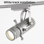 Focus Adjustable Beam LED Spotlight | Surface or Track Mount COB - LivingLX