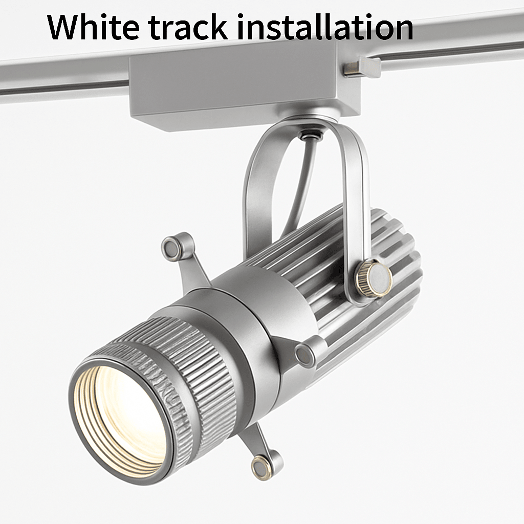 Focus Adjustable Beam LED Spotlight | Surface or Track Mount COB - LivingLX
