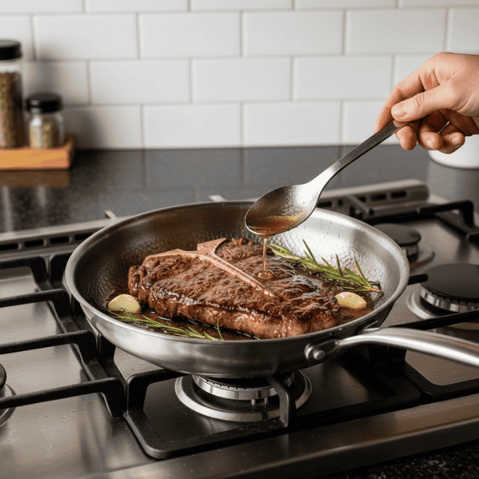 TITANFORGE Titanium Frying Pan