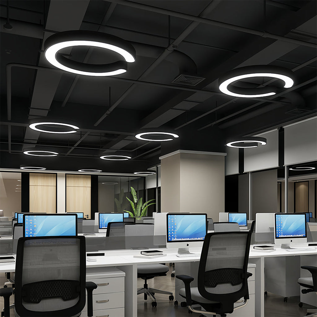 Nexus Geometric Pendant (24"–32")