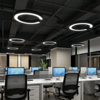 Nexus Geometric Pendant (24"–32")