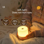 GlowEase – Compact LED Night Light with Touch Dimming - LivingLX