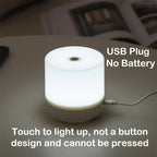 GlowEase – Compact LED Night Light with Touch Dimming - LivingLX