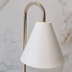 GlowHaven – Candle Warmer with Elegant Gold Accents - LivingLX