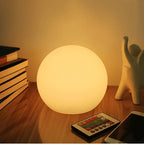 GlowSphere – Modern Table Lamp with Worldly Elegance - LivingLX