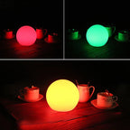 GlowSphere – Modern Table Lamp with Worldly Elegance - LivingLX