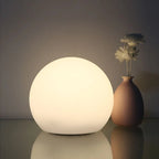 GlowSphere – Modern Table Lamp with Worldly Elegance - LivingLX