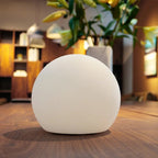 GlowSphere – Modern Table Lamp with Worldly Elegance - LivingLX