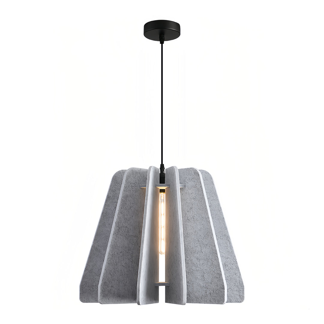 Single Environmental Felt Pendant Light