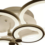Halo Ring Semi-Flush Mount (16"–31") - LivingLX