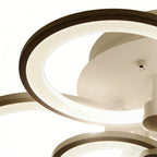 Halo Ring Semi-Flush Mount (16"–31") - LivingLX
