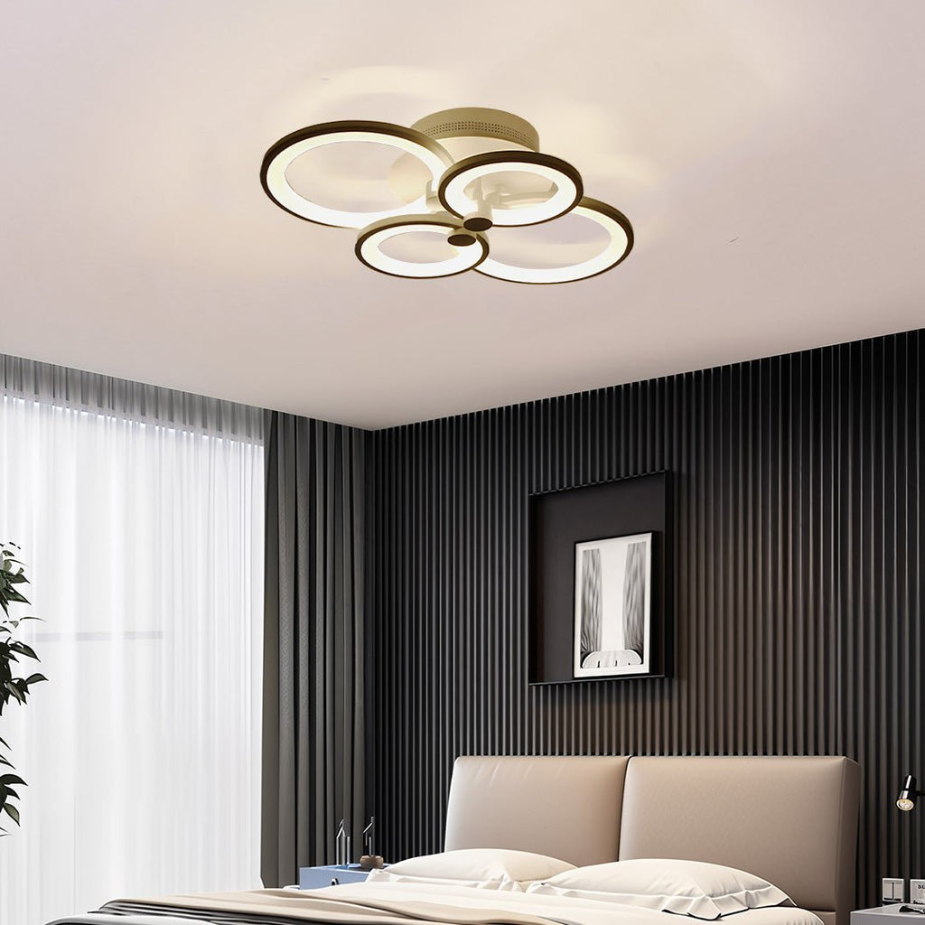 Halo Ring Semi-Flush Mount (16"–31") - LivingLX