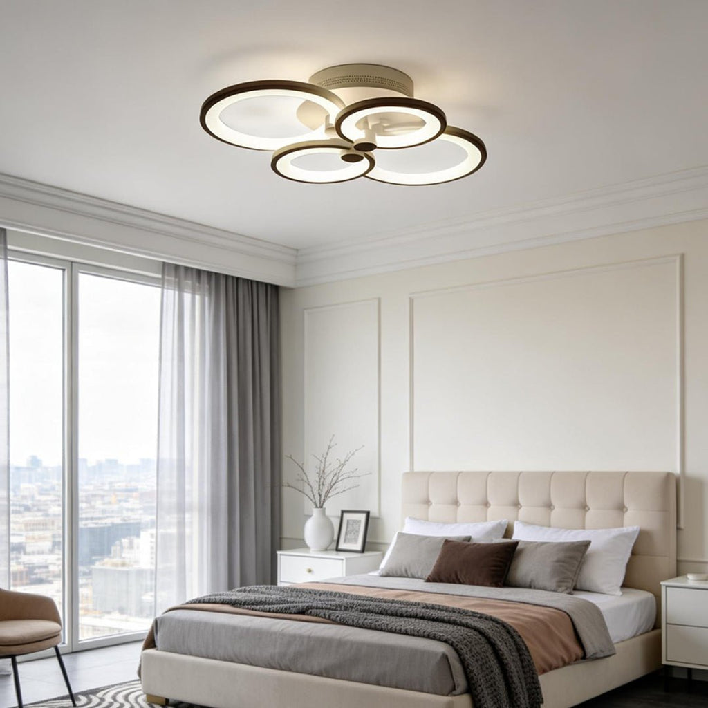 Halo Ring Semi-Flush Mount (16"–31") - LivingLX
