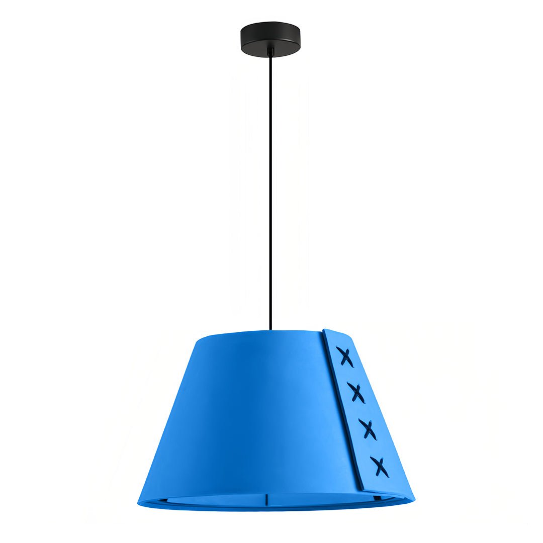 Indigo Felt Acoustic Pendant (13"–21") - LivingLX