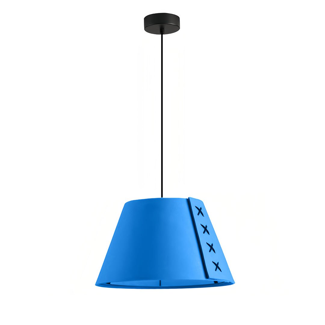 Indigo Felt Acoustic Pendant (13"–21") - LivingLX