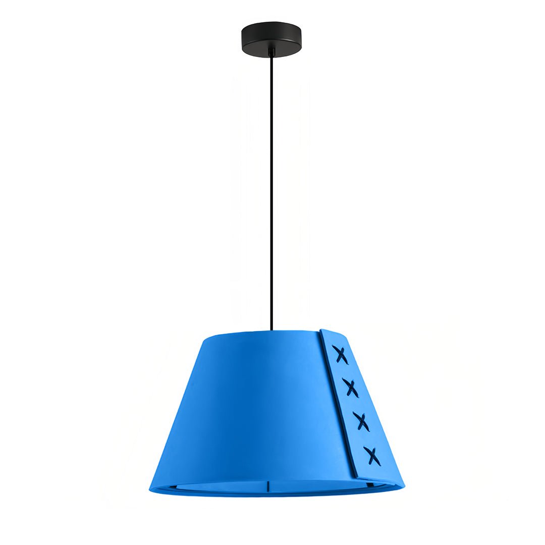 Indigo Felt Acoustic Pendant (13"–21") - LivingLX