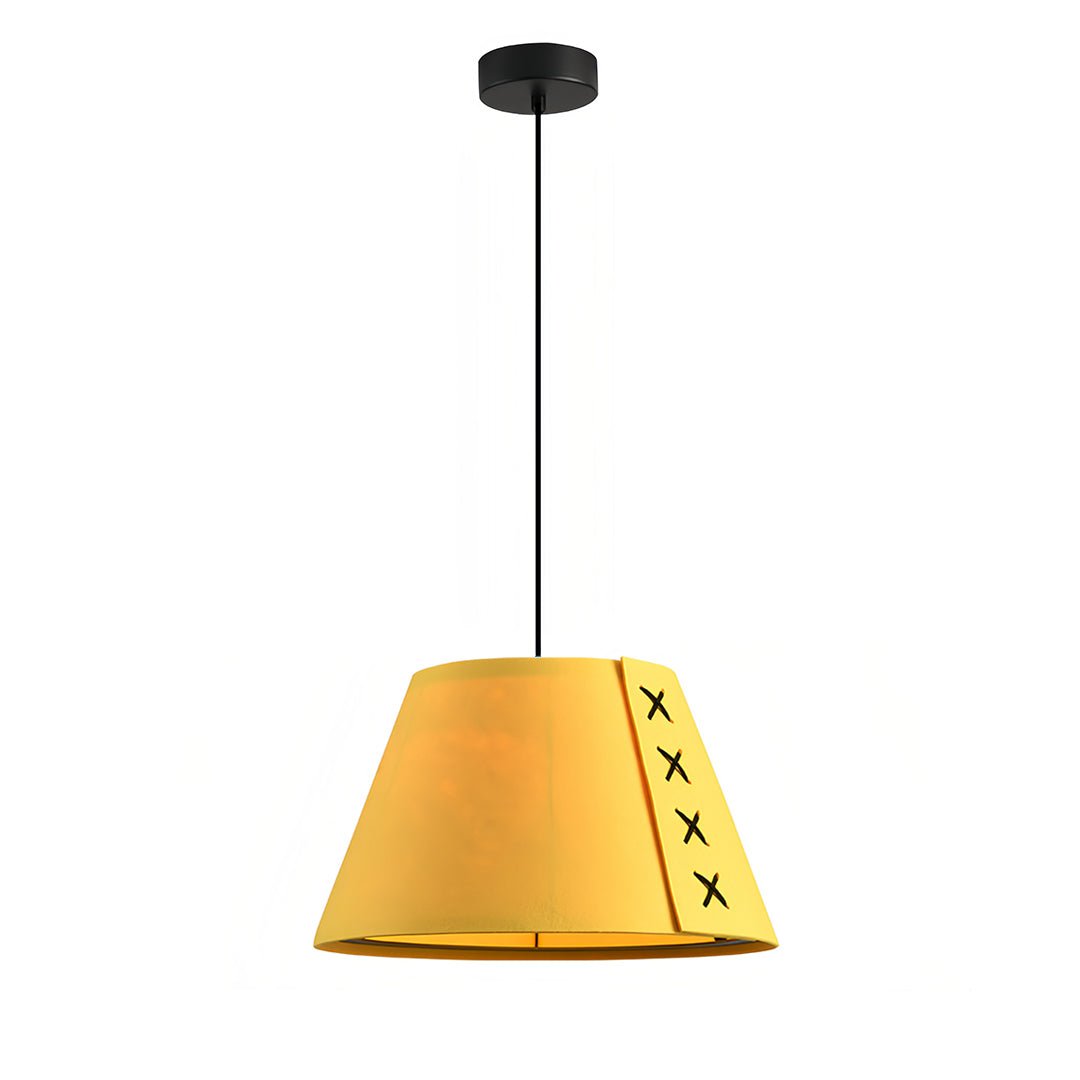 Indigo Felt Acoustic Pendant (13"–21") - LivingLX