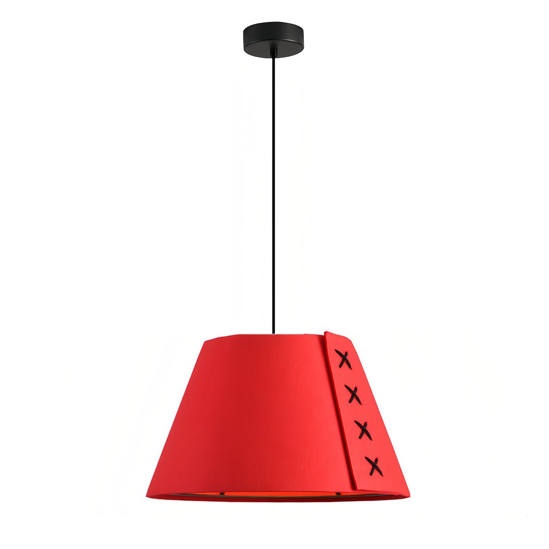Indigo Felt Acoustic Pendant (13"–21") - LivingLX