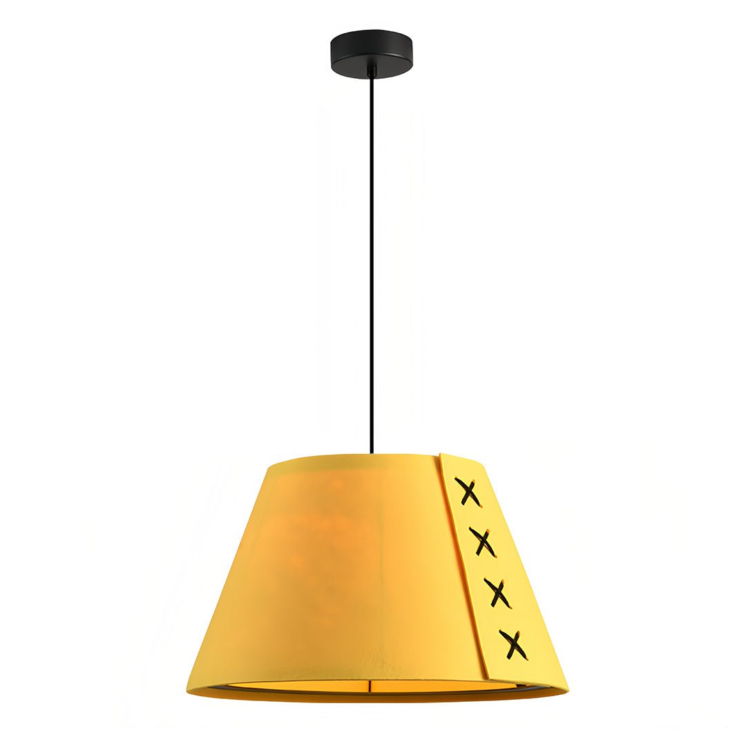 Indigo Felt Acoustic Pendant (13"–21") - LivingLX