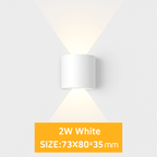 IP65 Waterproof Outdoor LED Wall Sconce | Modern Up & Down Aluminum Wall Light for Porch, Garden & Stairs - LivingLX