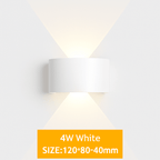 IP65 Waterproof Outdoor LED Wall Sconce | Modern Up & Down Aluminum Wall Light for Porch, Garden & Stairs - LivingLX