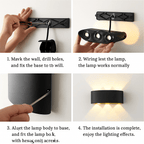 IP65 Waterproof Outdoor LED Wall Sconce | Modern Up & Down Aluminum Wall Light for Porch, Garden & Stairs - LivingLX