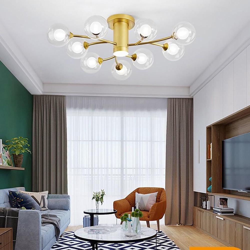 Orbit Globe Flush Mount (33")