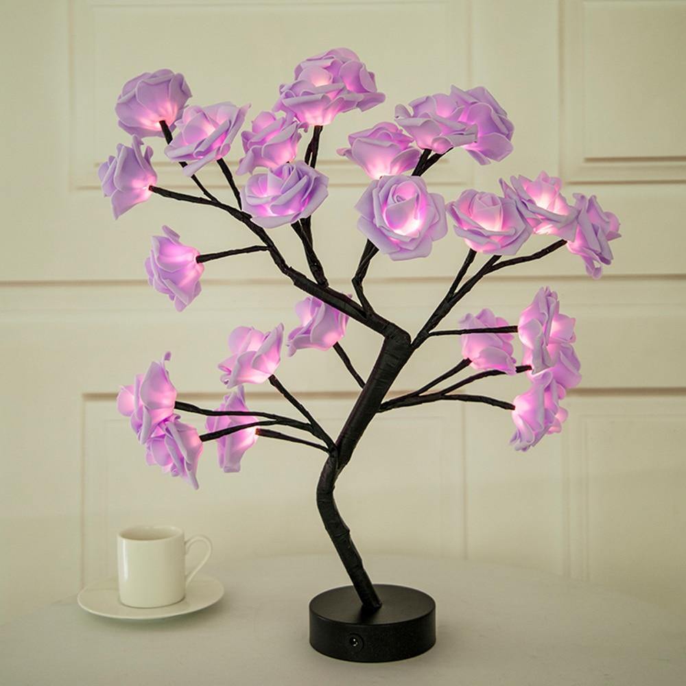 RoseLuxe Rose Tree Lamp - view 3