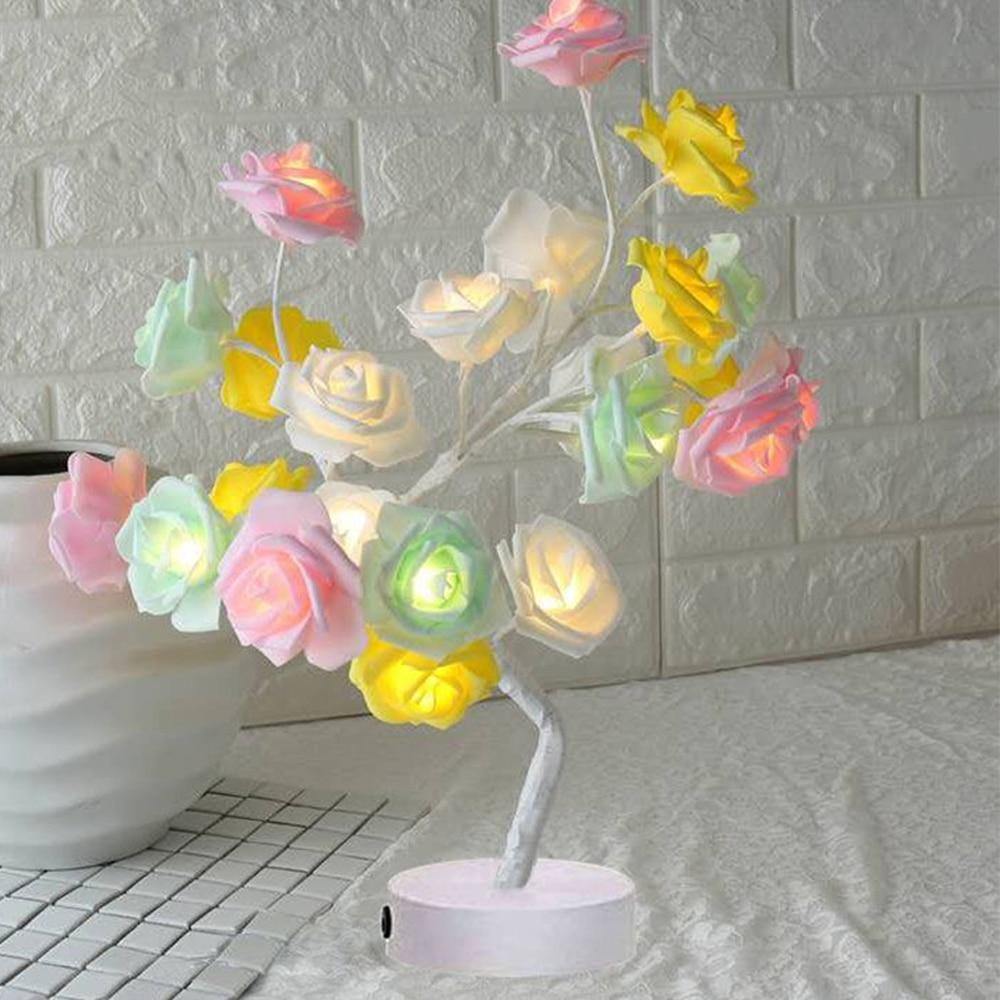 RoseLuxe Rose Tree Lamp