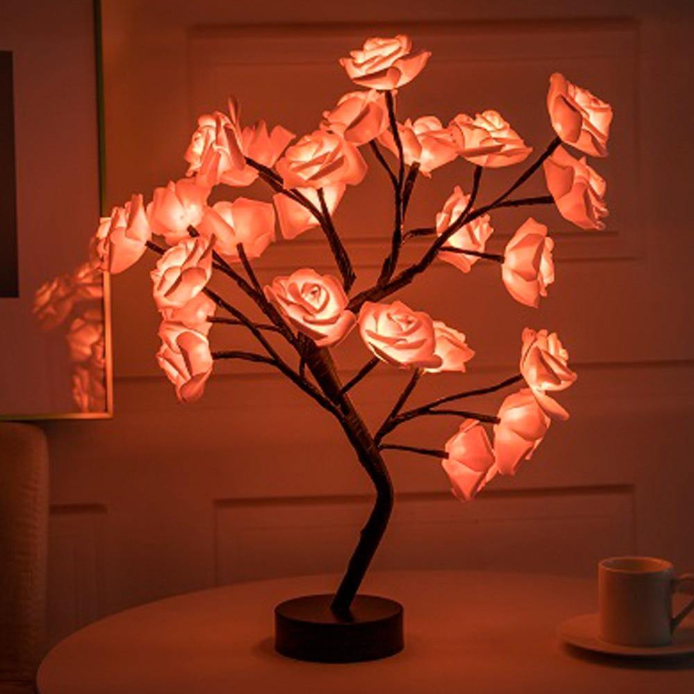 RoseLuxe Rose Tree Lamp - view 2
