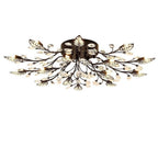 Laurel Crystal Chandelier (35") - LivingLX