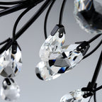 Laurel Crystal Chandelier (35") - LivingLX