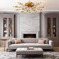 Laurel Crystal Chandelier (35") - LivingLX